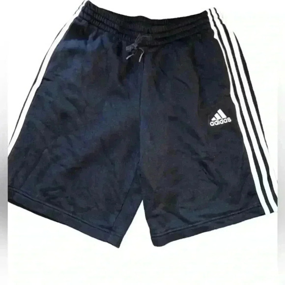 Men’s Black Adidas Sweat‎ Shorts, Large - Picture 1 of 4